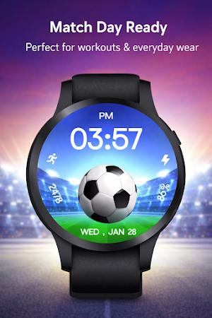 Sport Football Watch Face Screenshot 3