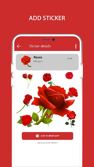 Romantic love Stickers for WA Screenshot 1