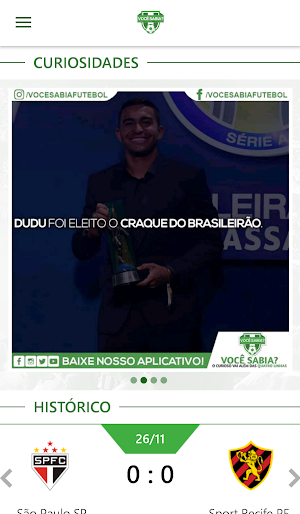 Você Sabia? - Futebol Screenshot 0