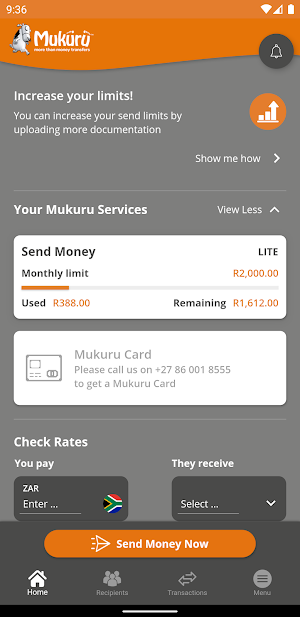 Mukuru: Money Transfer Screenshot 1