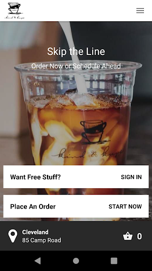 Kind Kups Coffee Screenshot 1