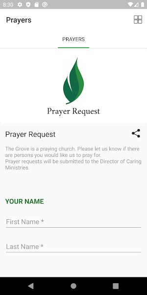 TheGroveMN.church Screenshot 2