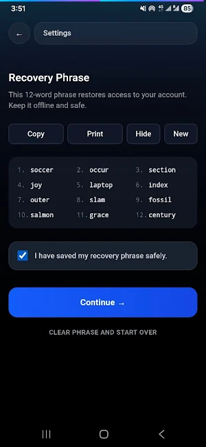 United Authenticator: TOTP 2FA Screenshot 1