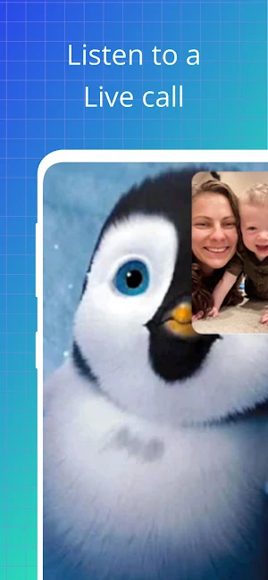 Penguin Fake Video Call & chat Screenshot 1