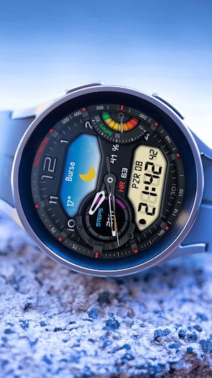 Pars Luxian Hybrid Watch Face Screenshot 3