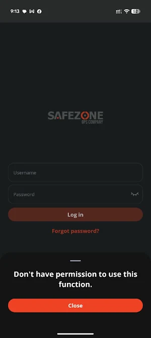 SafeZone Tracking Screenshot 0