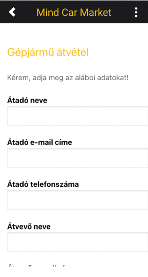 Mind Car Market Screenshot 1