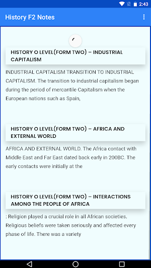 History Form 2 Notes screenshot 1