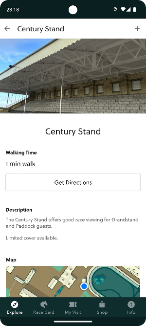 Newmarket Racecourses Screenshot 1