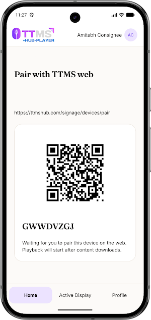 TTMS Hub Player Screenshot 1