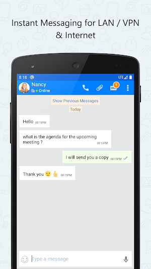 Output Messenger Screenshot 3