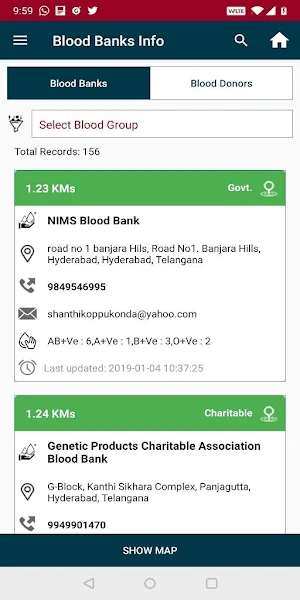 Telangana Red Cross Screenshot 3