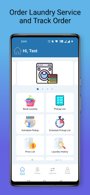 Laundry Basket Mumbai App Screenshot 2