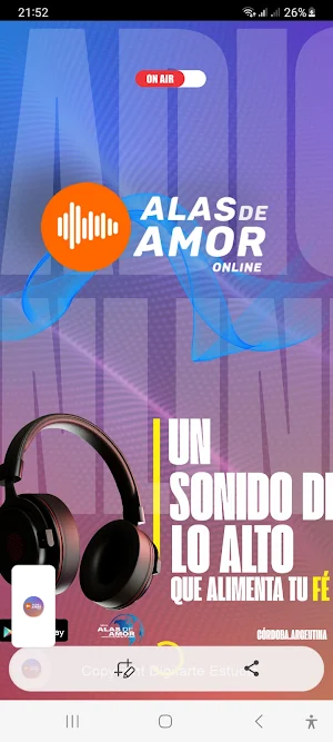 Alas de Amor Radio Screenshot 0