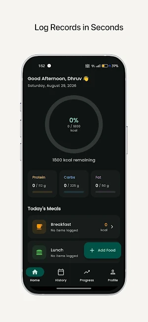 SnapCal: Calorie Counter Screenshot 1