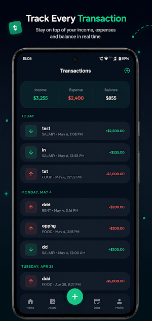 Wealth Tracker: Expense & AI Screenshot 2