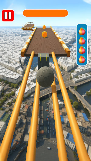 Rolling Going 3D Ball Game Screenshot 0