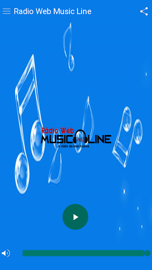 Rádio Web Music Line Screenshot 1