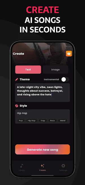 Tune Pro - AI Music Generator Screenshot 0