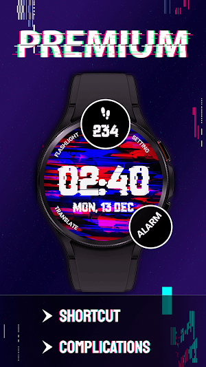Glitch Art Effect Watchfaces Screenshot 3