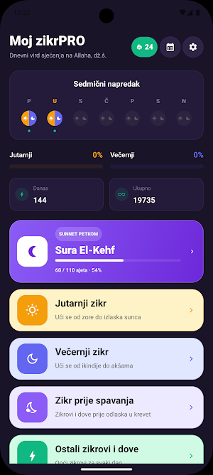 Moj zikrPRO Screenshot 0