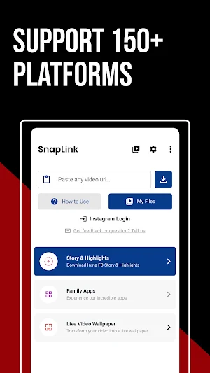 Snaplink All Video Downloader Screenshot 1