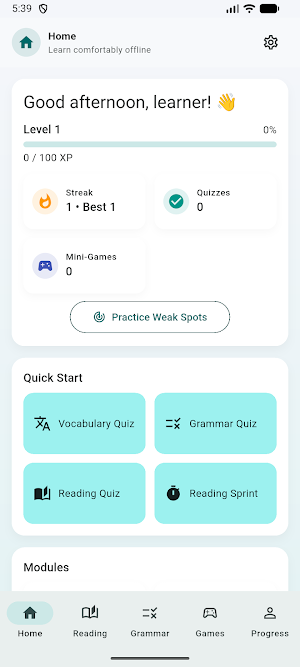 English Improve Skill Screenshot 0