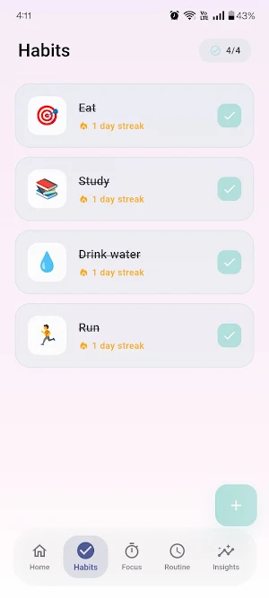 Habit Tracker: Daily Planner Screenshot 1