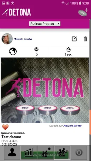Detona Fitness Screenshot 2