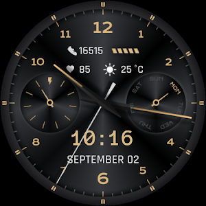 Golden Light For Wear OS 5 Screenshot 1