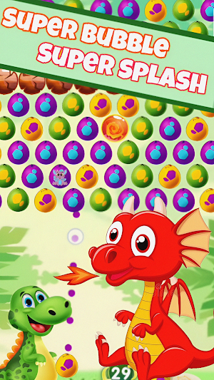 Bubble Shooter Dino: Egg Pop Screenshot 3