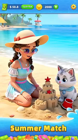 Beach Match Party Screenshot 1