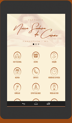 Paróquia de Nossa Senhora do Carmo - Paraopeba MG Screenshot 3