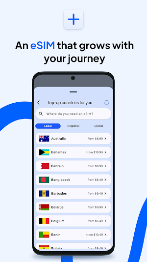 Horisim: Travel eSIM Screenshot 3