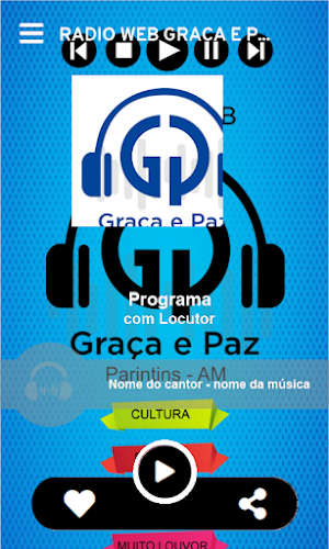 Rádio web Graça e Paz Screenshot 1