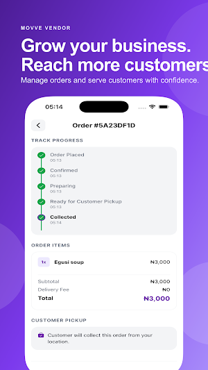 Movve Vendor Screenshot 2