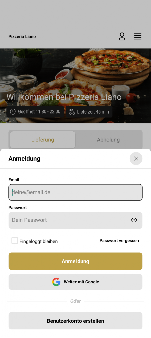 Pizzeria Liano Screenshot 1