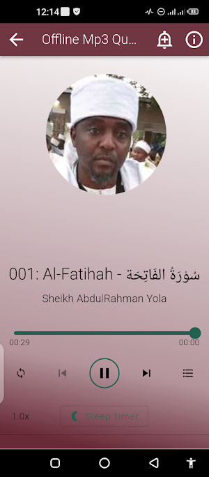 AbdulRahman Yola Offline Quran Screenshot 1