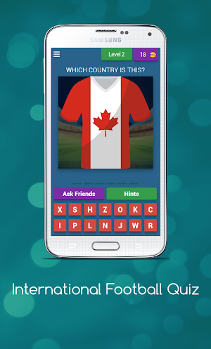 International Football Quiz Screenshot 2