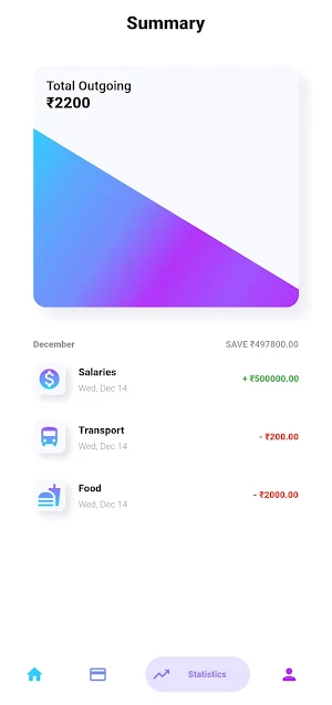 Wallet View - Track Screenshot 3