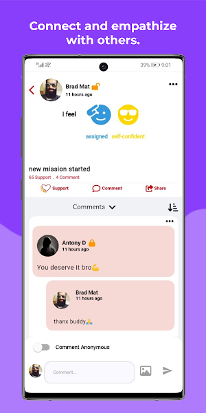 Feelingsupport Screenshot 2