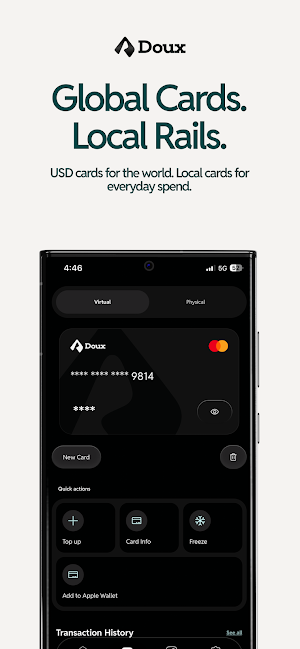 Doux - Global Banking Screenshot 3