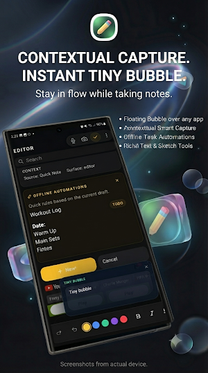 Quick Note : Floating Notes Screenshot 0