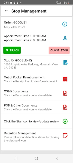 My Truckin' Mobile App Screenshot 2