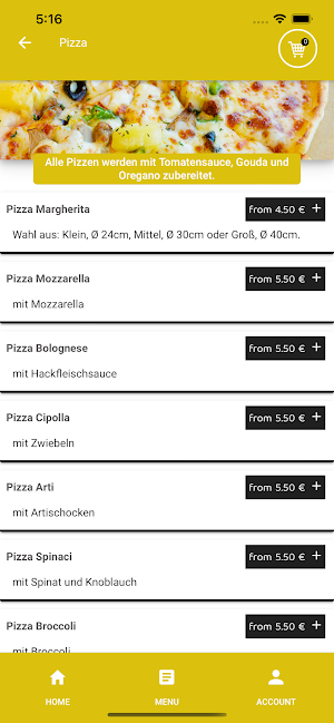 Pizza King Waldfeucht Screenshot 2