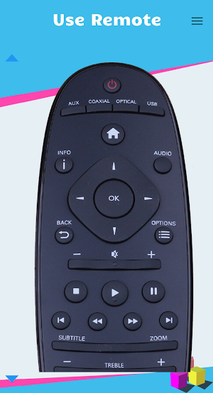 Remote Control for Philips Sound Bar Screenshot 1