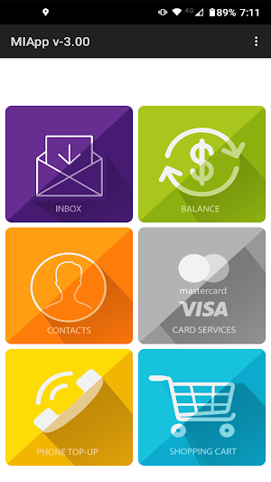 Mobile Integrated Airtime App Screenshot 1