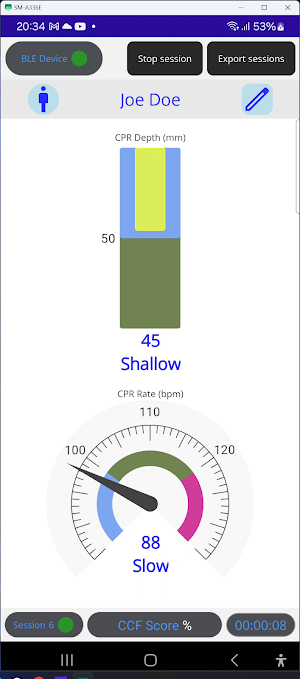 DART SimCPR Screenshot 2