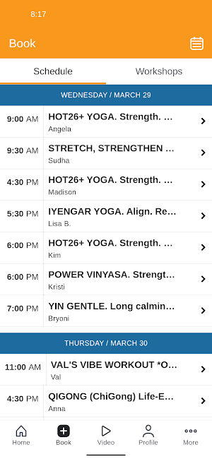 Yoga Health Center Screenshot 1