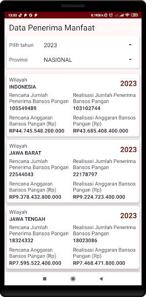 Cek Dana Bansos Screenshot 3